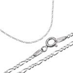 Łańcuszek srebrny- figaro 45cm/2mm