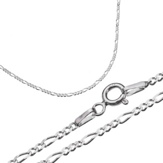 Łańcuszek srebrny- figaro 45cm/2mm